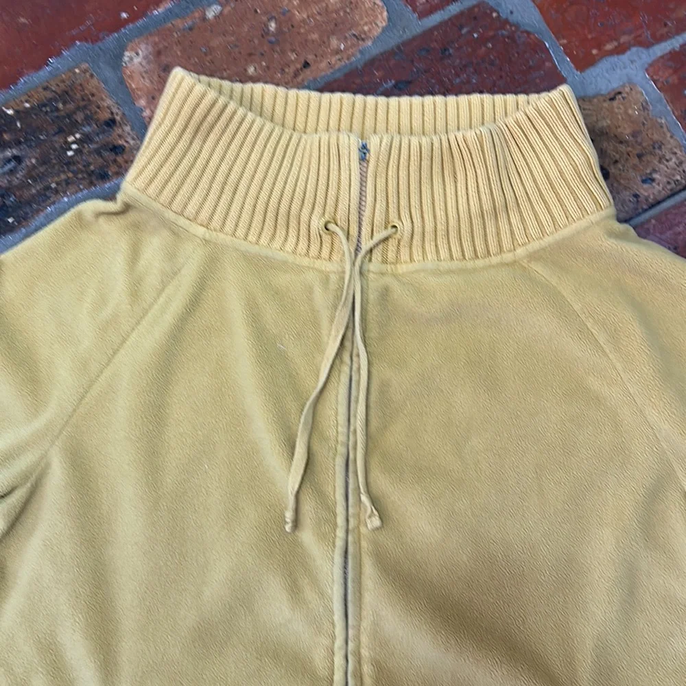 Lands' End Ribbed cowl neck fleece Jacket szL - Picture 8 of 11